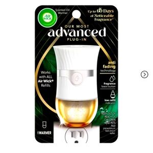 💫 NWT Air Wick Advanced Plug in Scented Oil Warmer Air Freshener